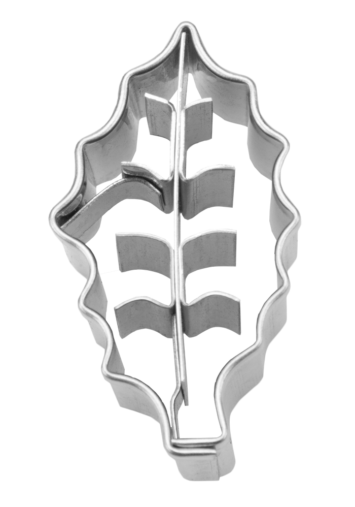 Präge-Ausstecher Ilexblatt 3 cm