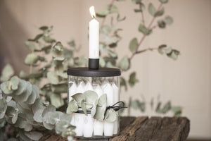 Adventskalender-Kerzen, 24 Stück/ weiß Dekovorschlag