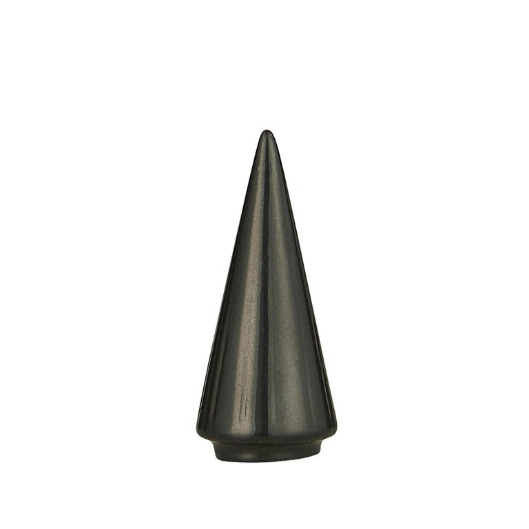 Keramiktanne, schwarzbraun/klein Dekozubehör - GENKØ