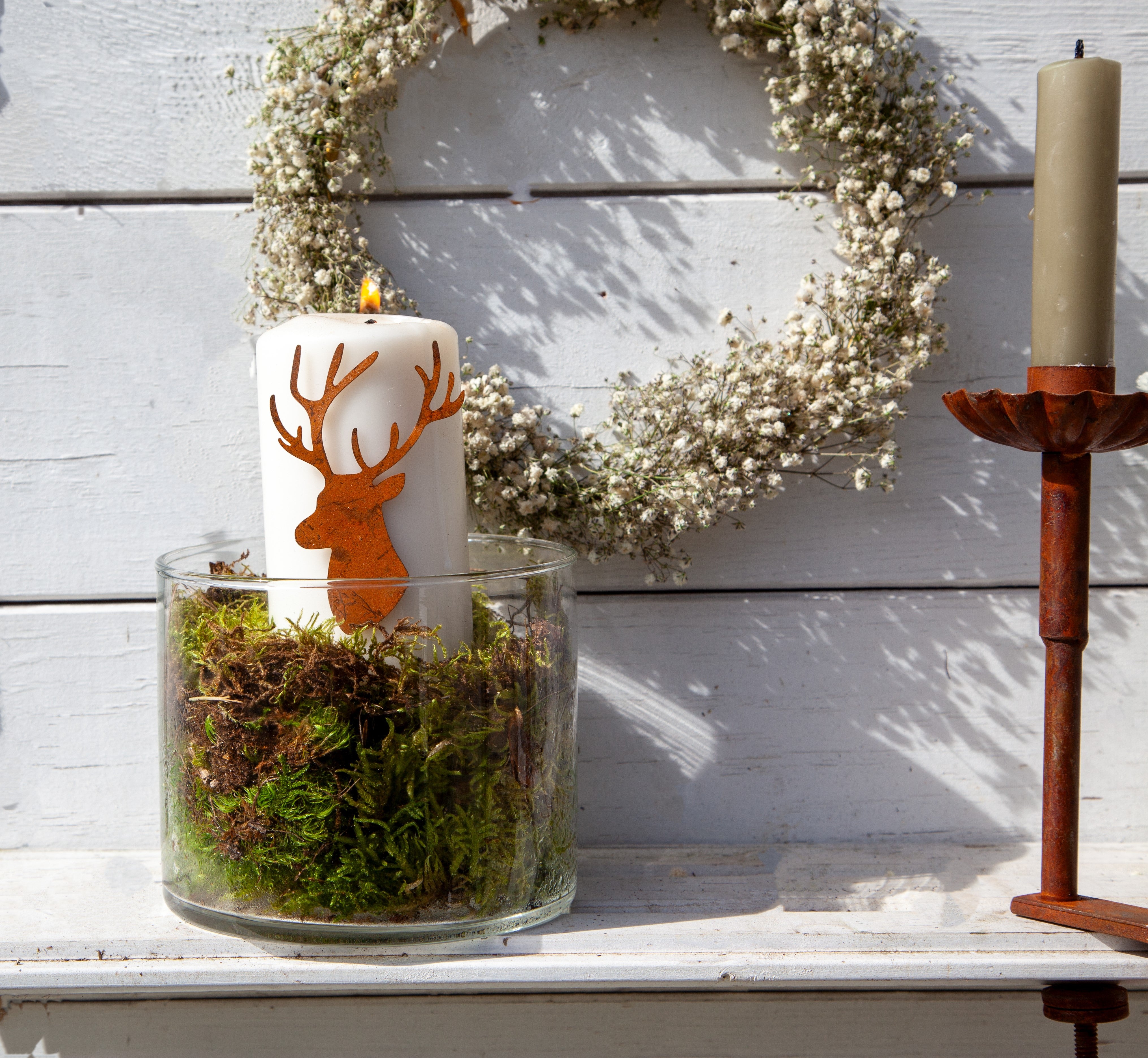 Kerzenpin HIRSCH Weihnachtswelt - GENKØ