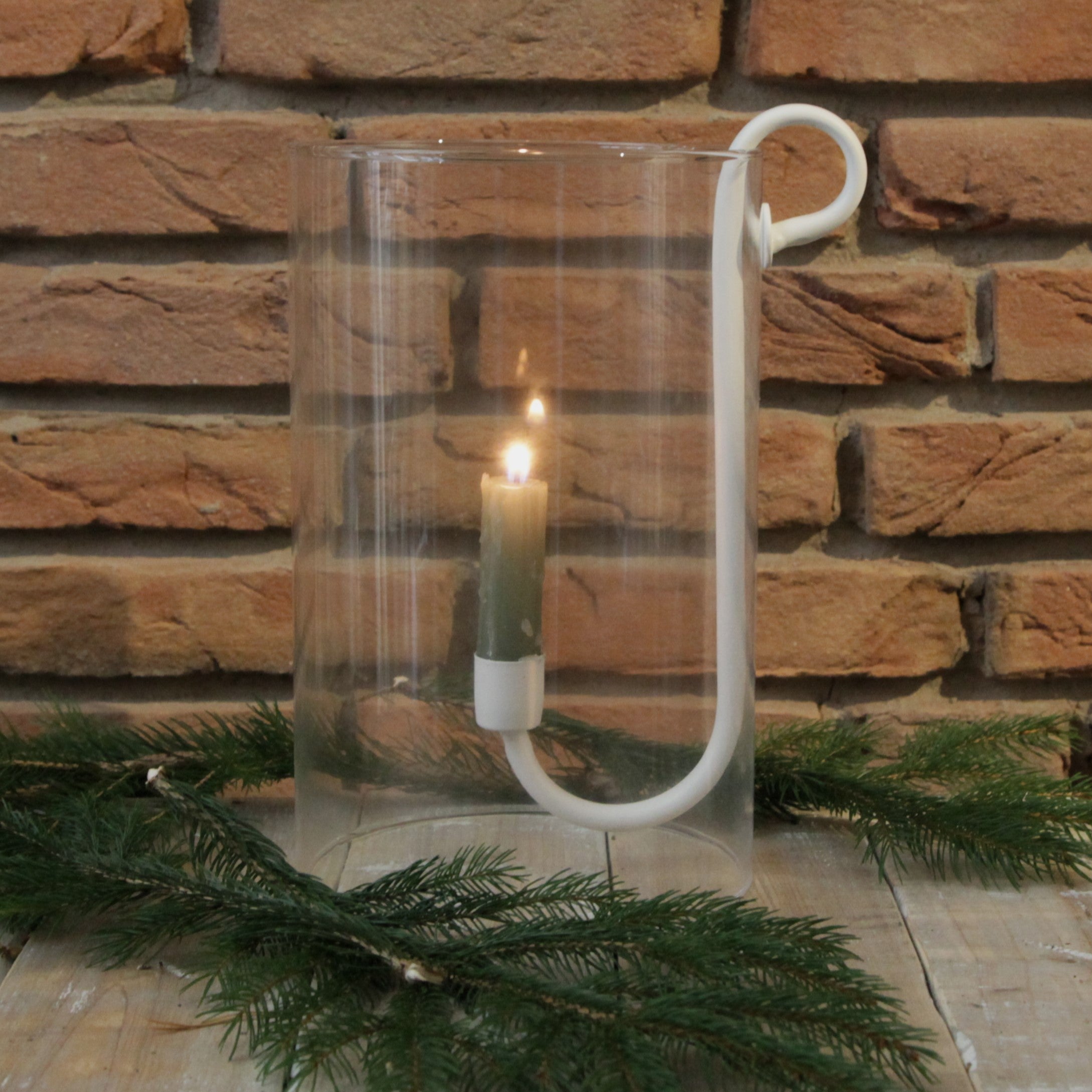 Kerzenhalter ILKE, weiß zum Einhängen Kerzenhalter - GENKØ