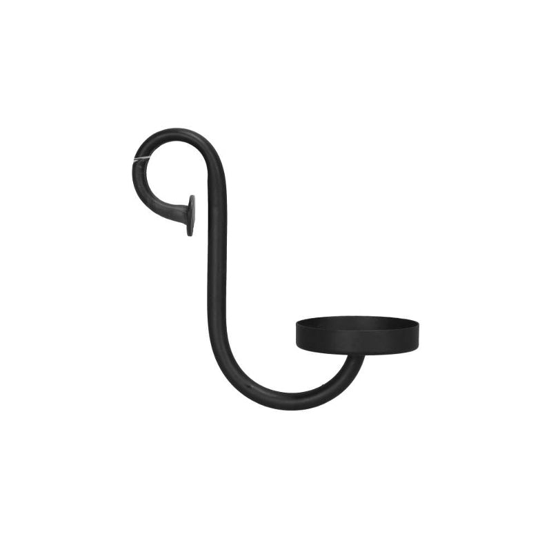 Teelichthalter BENTE, schwarz zum Einhängen Kerzenhalter - GENKØ