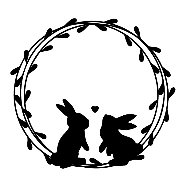 Sticker OSTERKRANZ Dekoration - GENKØ