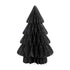 Papiertanne HONEY COMB, schwarz/groß m/Magnetverschluss Weihnachtsanhänger - GENKØ