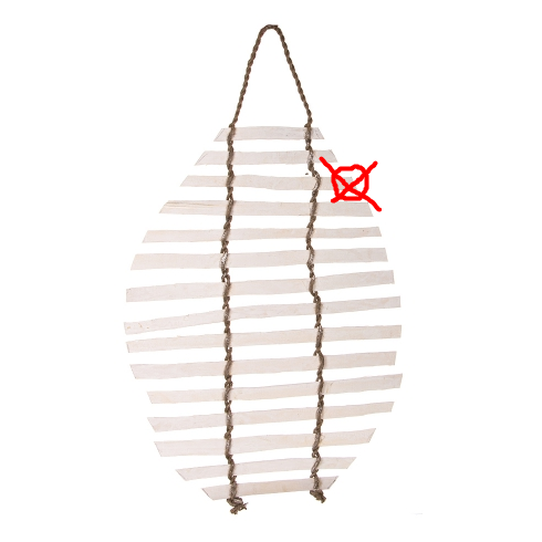 UNPERFEKT Wanddeko EGG