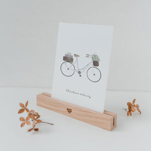 Postkarte GESCHENKE FAHRRAD