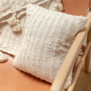 Kissenbezug 40x40 cm oder  50x50 cm handgewebt | Dekokissen | Sofakissen RAHAYU aus Baumwolle