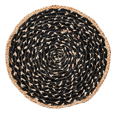 Tischset SOMMERSET, natur/schwarz Tischdeko - GENKØ