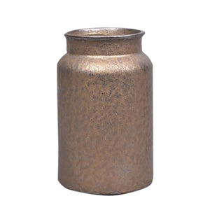 Vase MILK CAN, bronze