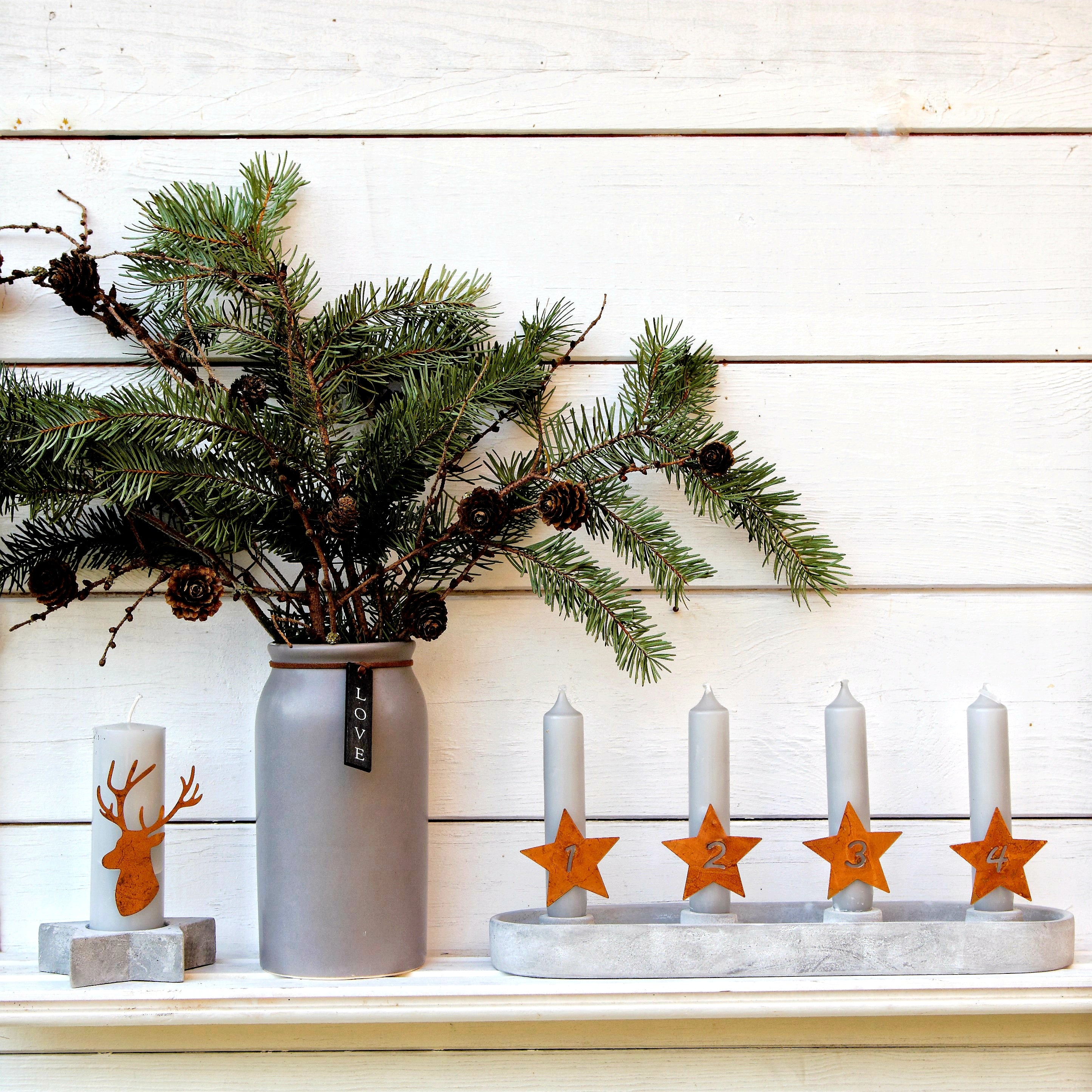 Kerzenpin HIRSCH Weihnachtswelt - GENKØ