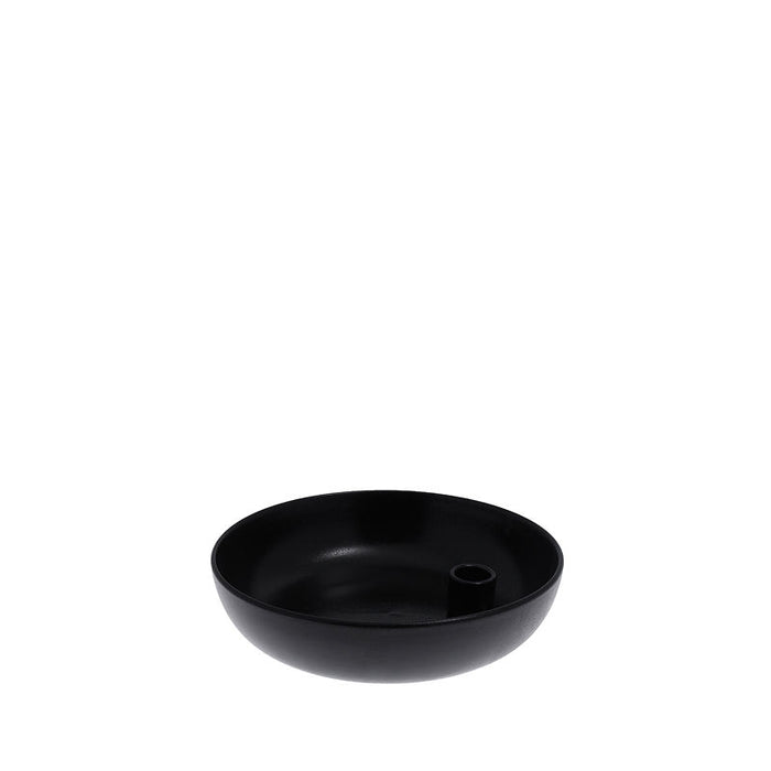 Kerzenleuchter LIDATORP, glossy black/ small