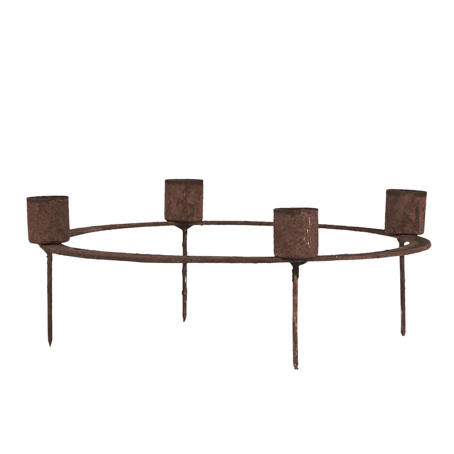 Adventskerzenhalter mit Spieß/rost Kerzenhalter - GENKØ