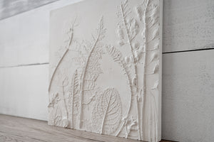 Wandbild GRÄSERWIESE, 20,5 x 20,5 cm