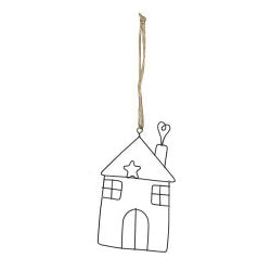 Anhänger Häuschen STERN Weihnachtswelt - GENKØ