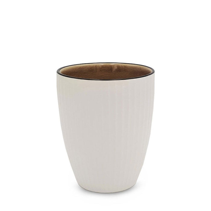 Cup STRUKTUR RILLE, taupe