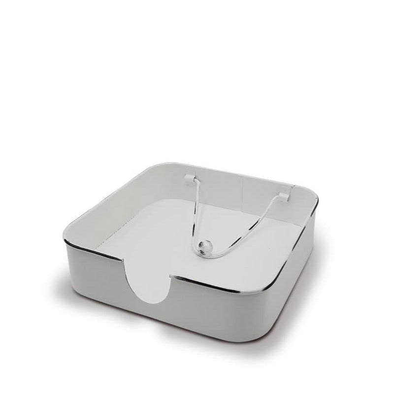 Serviettenhalter EMAILLE, weiß - GENKØ