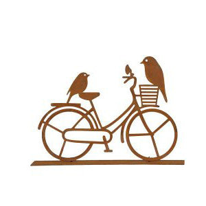 Fahrrad mit 2 Vöglein