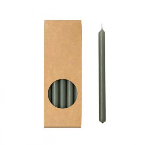 Dünne Stabkerze, lang/stone 20Stück - GENKØ