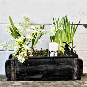 Dekotablett OSTERN / 2Hasen