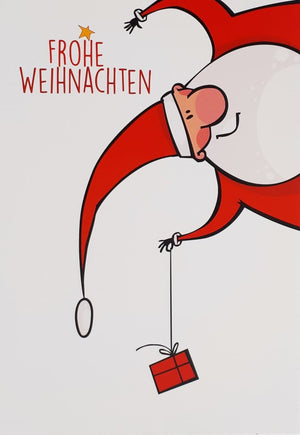Weihnachtskarte WEIHNACHTSMANN - GENKØ