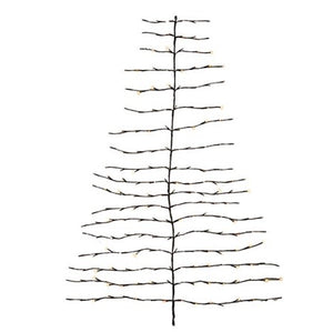 LED-Weihnachtsbaum-Lichterkette, 160cm