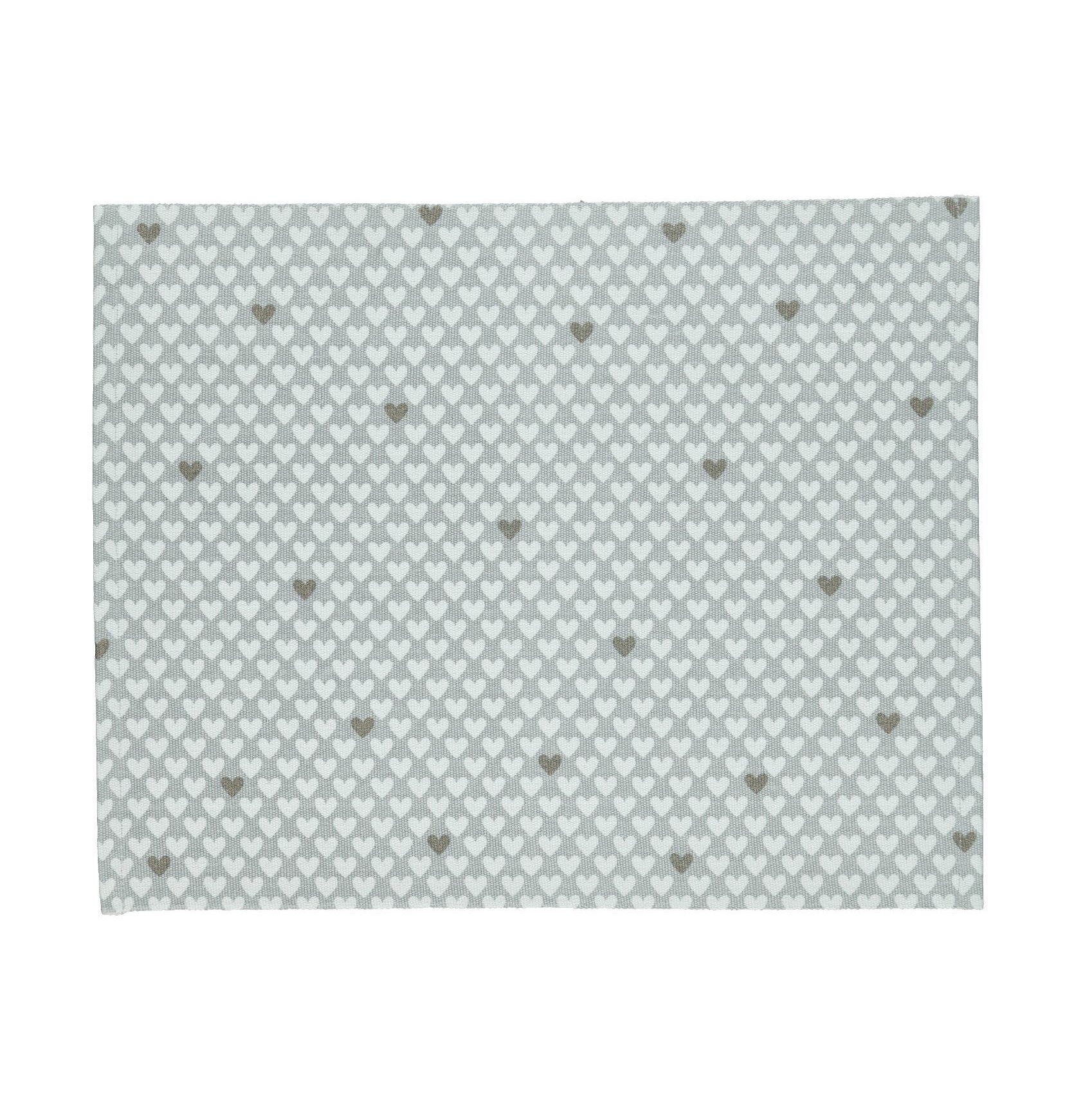 Tischset GOLD HEART, grau Tischdeko - GENKØ