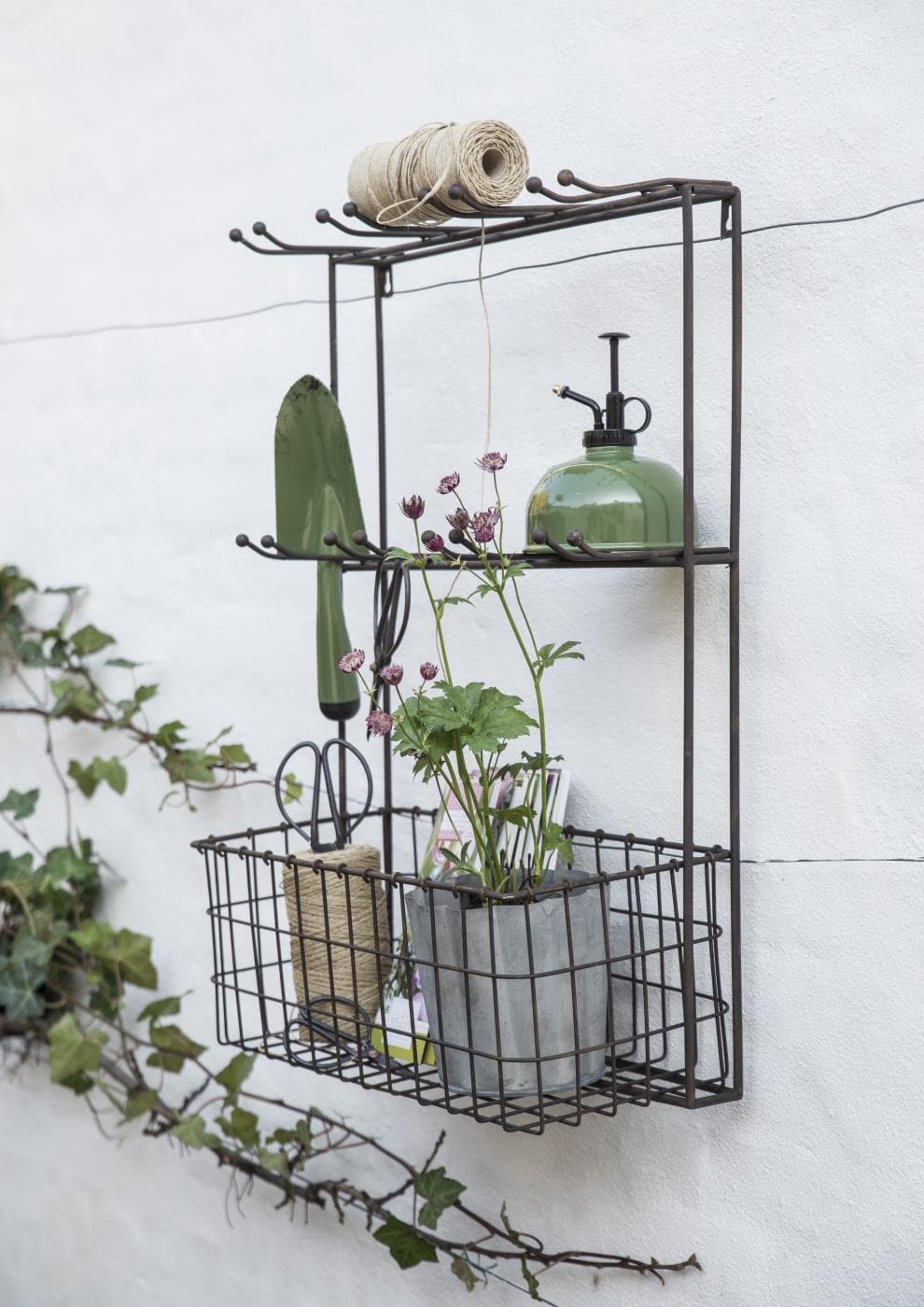 Telkin Vintage Garnhalter & Scheren-Set Aus Gusseisen – Dekorativ & Praktisch Für Nähzimmer & Deko