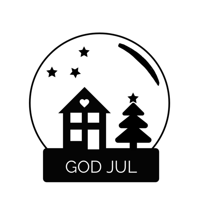 Sticker SCHNEEKUGEL HAUS