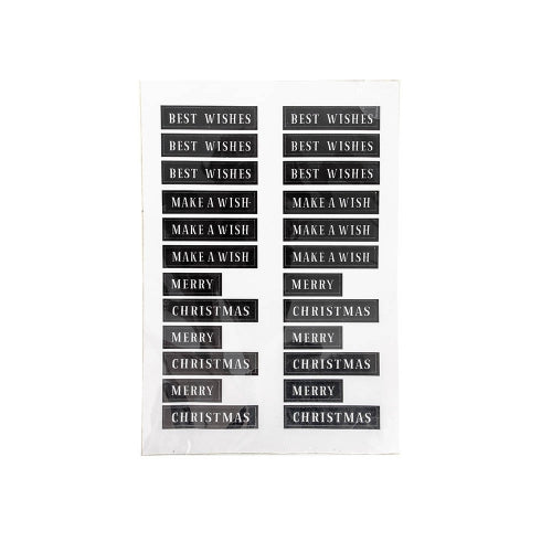 Stickerset BEST WISHES