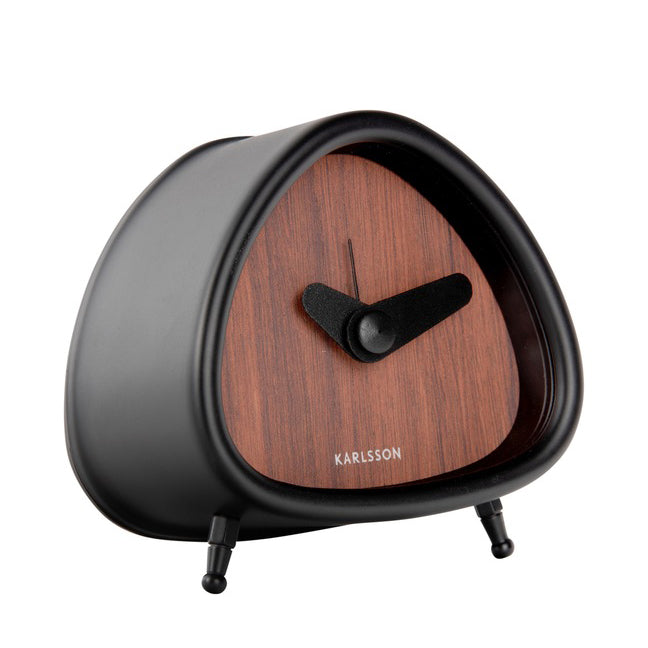 Alarm clock Triangle Dark Wood