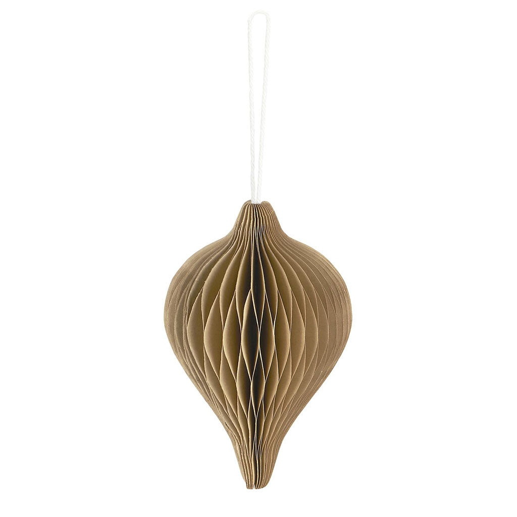 Weihnachtskugel TROPFEN m/Magnetverschluss Weihnachtsanhänger - GENKØ