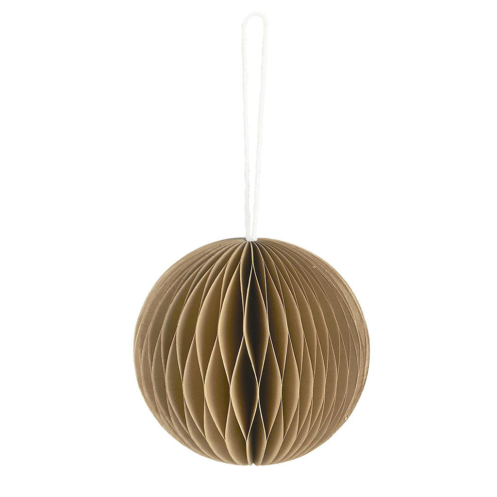 Weihnachtskugel RUND m/Magnetverschluss Weihnachtsanhänger - GENKØ