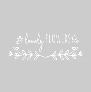 Sticker LOVELY FLOWERS